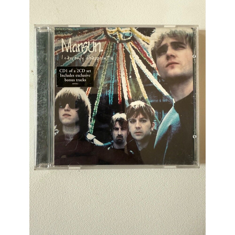 Mansun I Can Only Dissapoint U CD1 2000 Parlophone Import UK Bonus Tracks